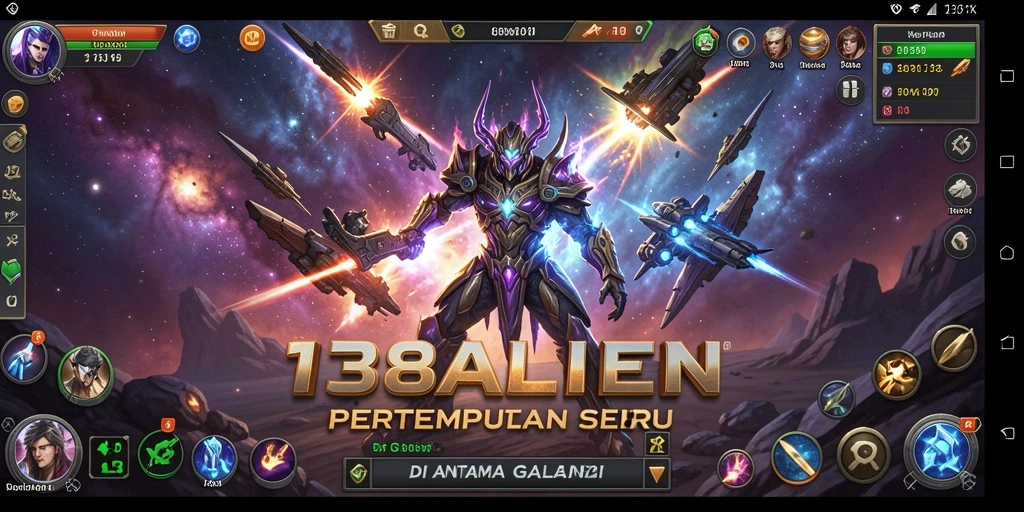 Tampilan seru pertarungan luar angkasa dalam 138ALIEN.