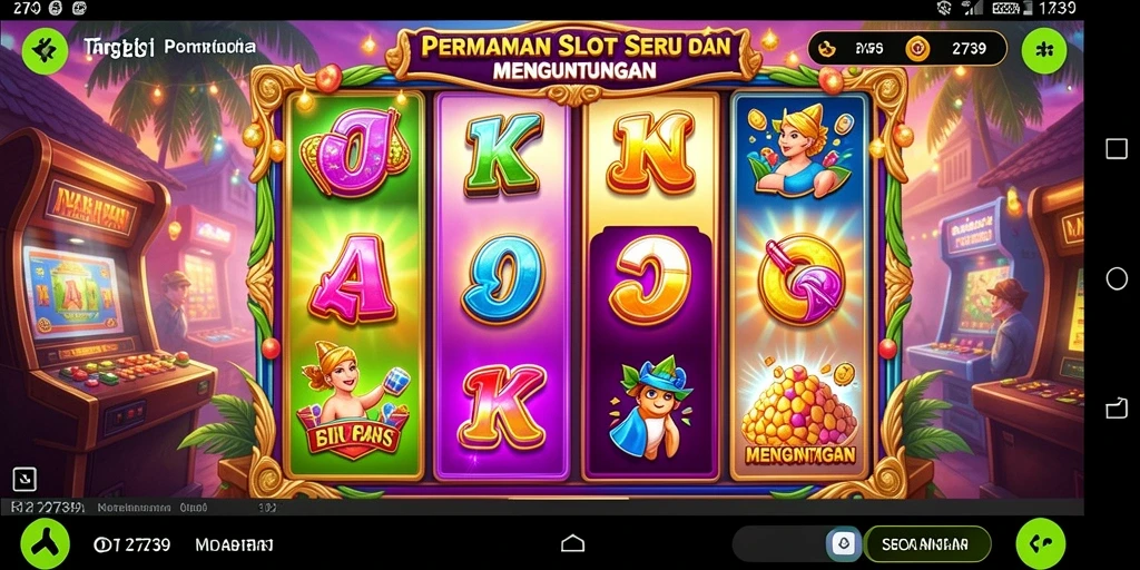 Tampilan permainan slot 2739 dengan grafis menawan dan gameplay yang seru.