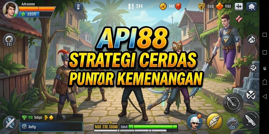 Screenshot API88 menunjukkan pertarungan strategis yang intens dan mendebarkan.