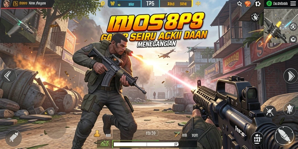 Tampilan permainan seru dalam BOS88 dengan aksi TPS yang memukau.