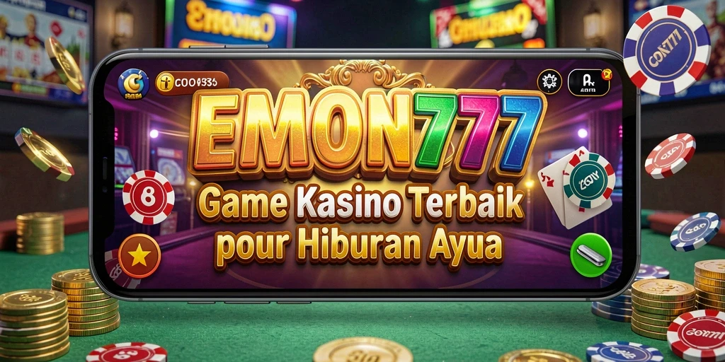 Screenshot gameplay EMON777 menunjukkan keseruan permainan Kasino yang mendebarkan.