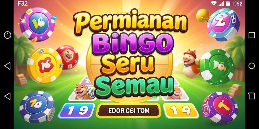 Tampilan gameplay Bingo yang seru di F32.