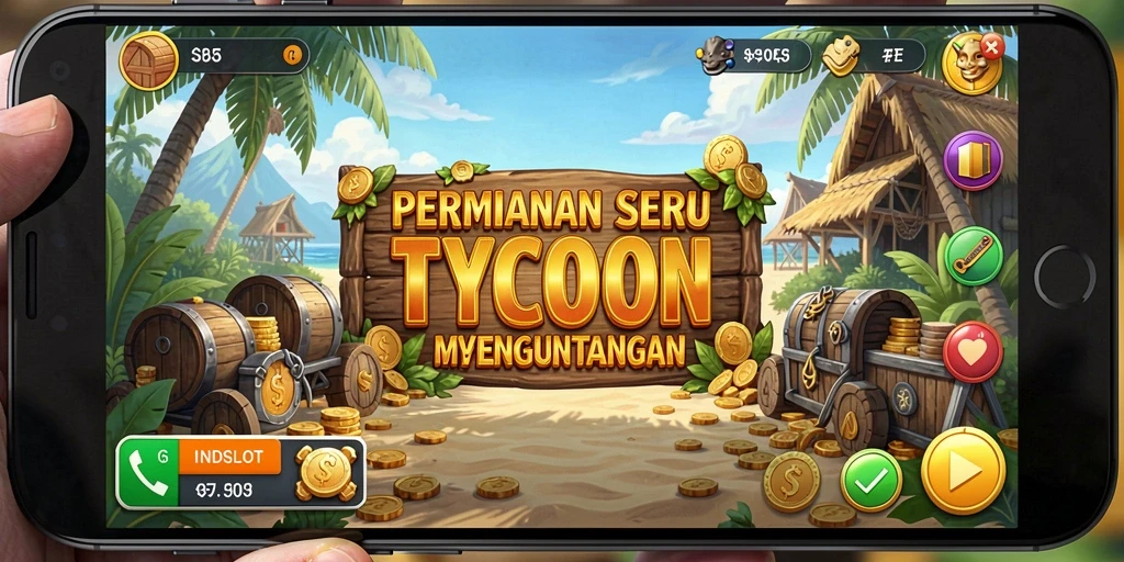 Tampilan screenshot gameplay INDSLOT dengan kasino yang megah.