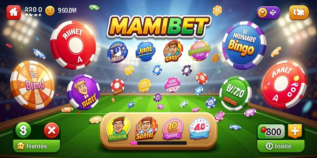 Tampilan gameplay Bingo yang seru dan interaktif di MAMIBET.