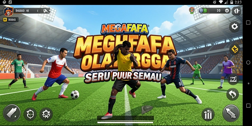 Gameplay seru MEGAFAFA memperlihatkan berbagai cabang olahraga.