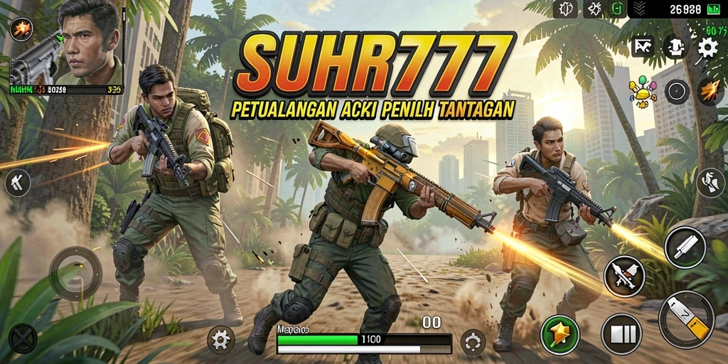 Tampilan gameplay <strong>SUHU777</strong> yang penuh aksi dan tantangan.