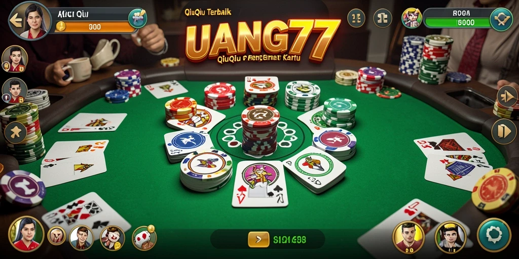 Tampilan gameplay UANG77 yang seru dan menantang.